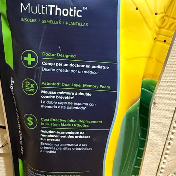 MegaComfort Anti-Fatigue Insoles - Picture 3 of 4